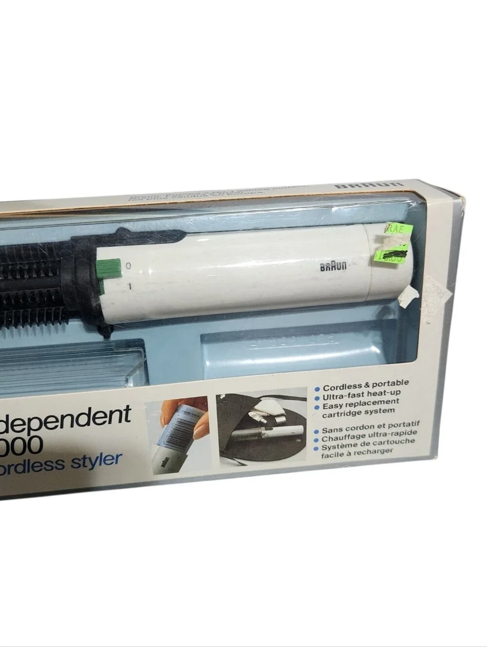 Braun Thermacell Independent 2000 Cordless Curler Styler New Vintage GCC 4